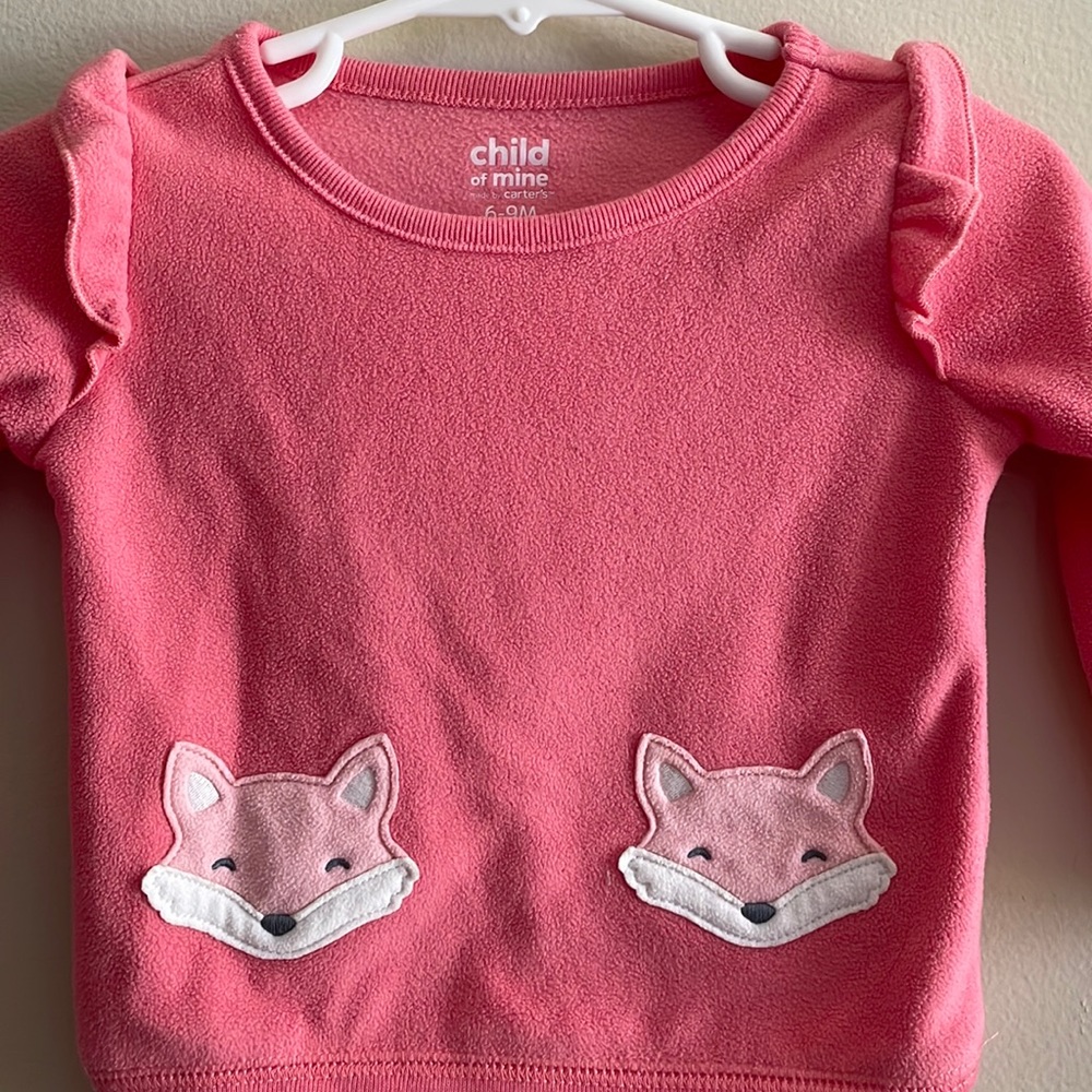 Pink Fox Sweater